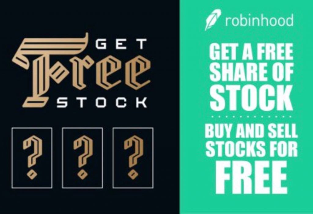 Join Robinhood and we'll both get a stock like Apple, Ford, or Facebook for free